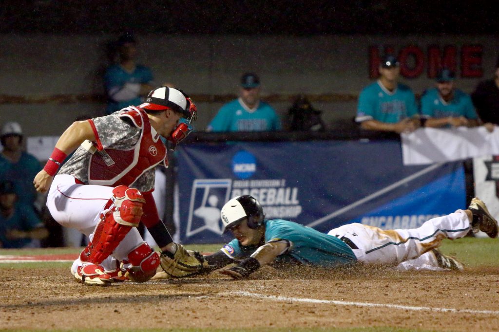 NC State hosted Coastal Carolina in the final game of the Raleigh Regional on June 6, 2016. (Photo by: Jerome Carpenter/WRAL contributor)